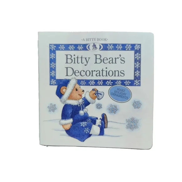 American Girl Doll Pleasant Co Bitty Baby Blue Silver Bells Christmas Outfit - Picture 8 of 9